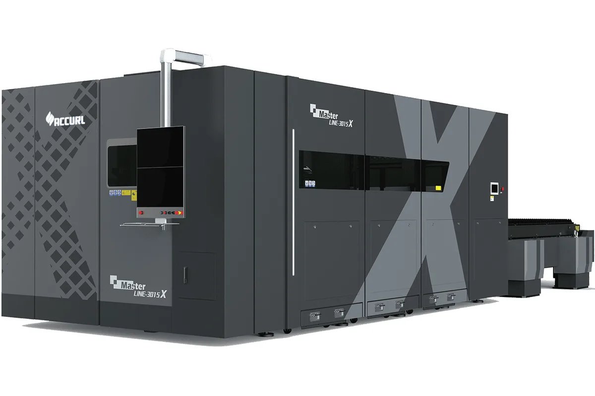 Accurl MasterLINE X series fiber laser cutting machine