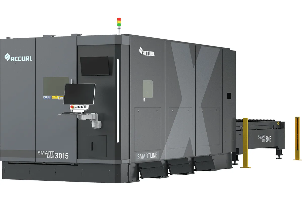 Accurl SmartLINE X series fiber laser cutting machine