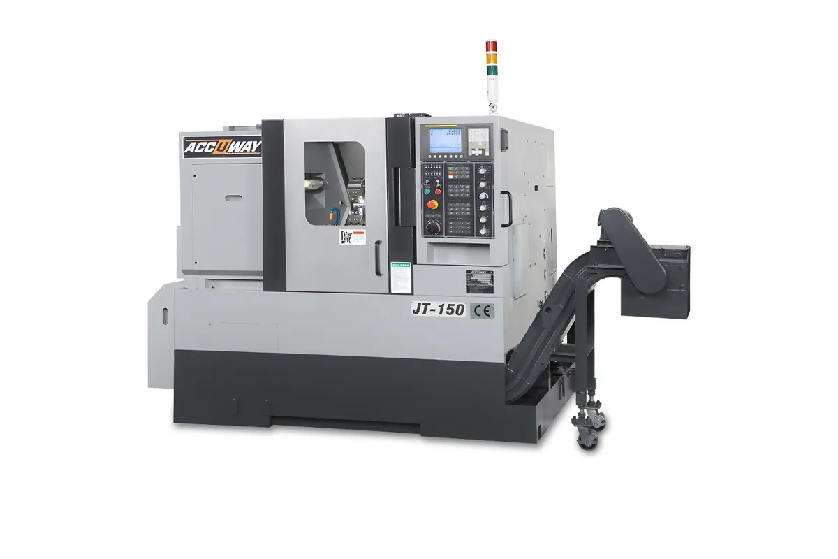 Accuway JT-150 / JT-150M slant bed linear way CNC lathe