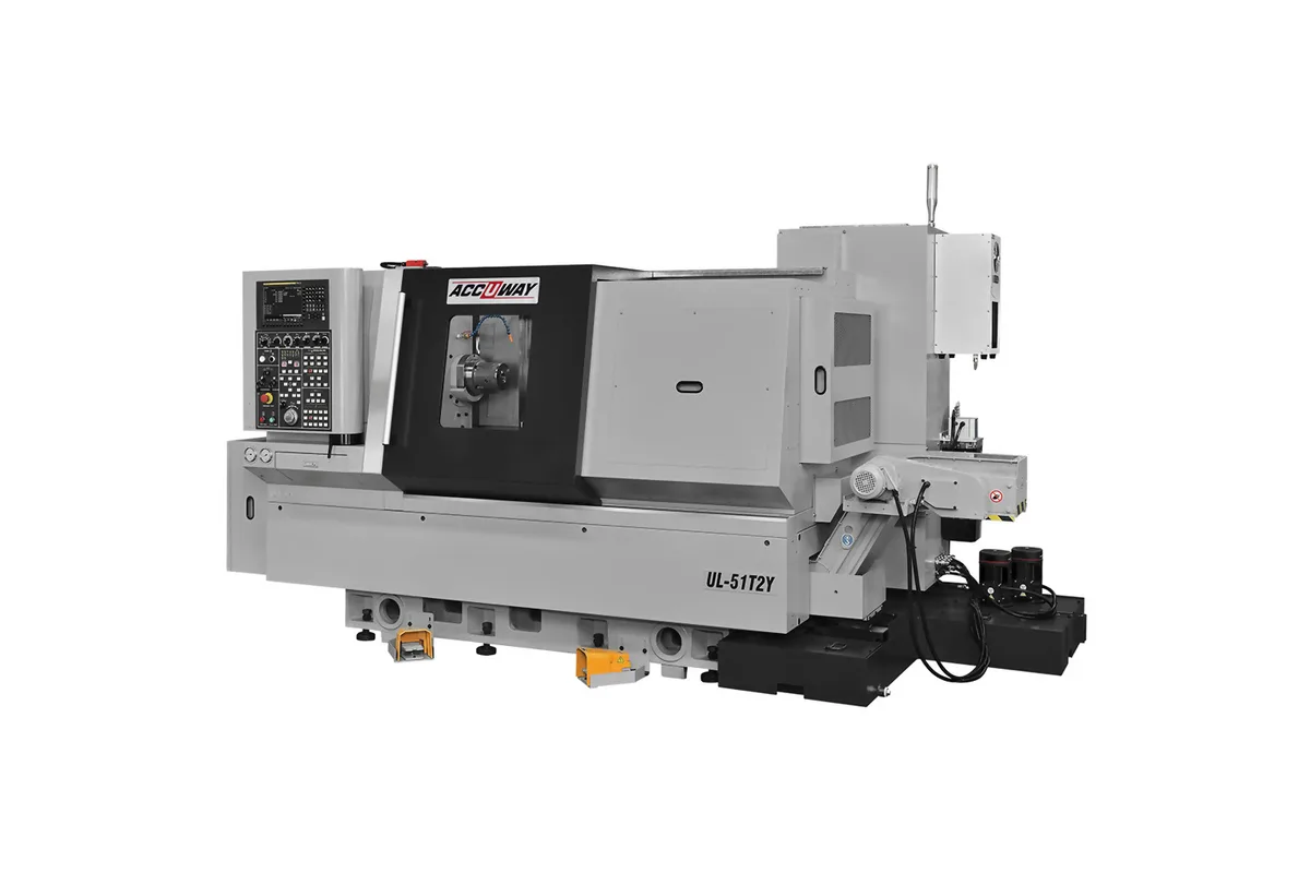 Accuway UL-51T2Y compact multi-axis turn-mill complex center