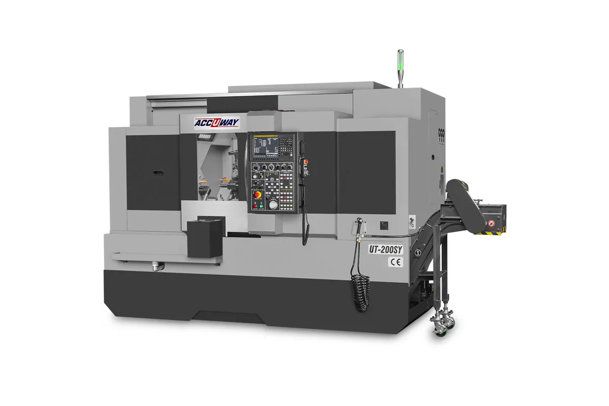 Accuway UT-200SY slant bed turning center