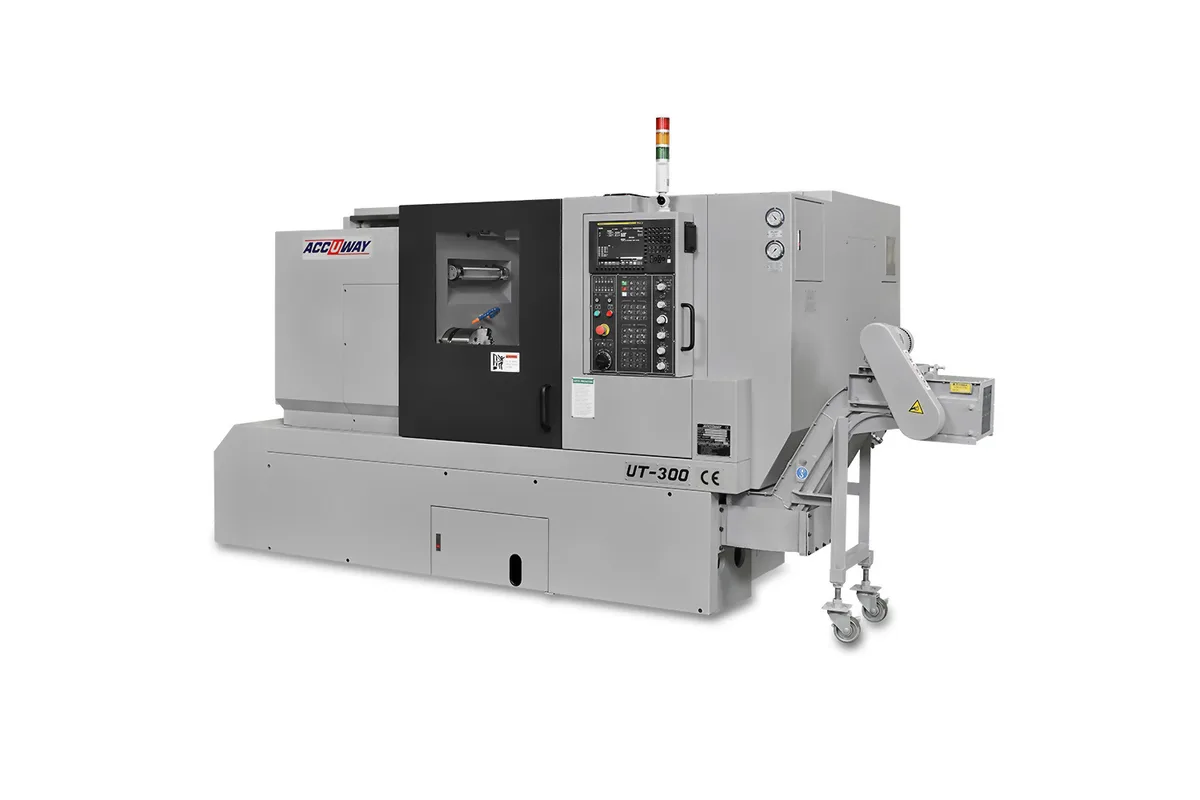 Accuway UT-300 / UT-300M slant bed turning center