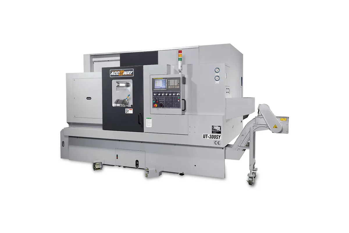 Accuway UT-300SY slant bed turning center