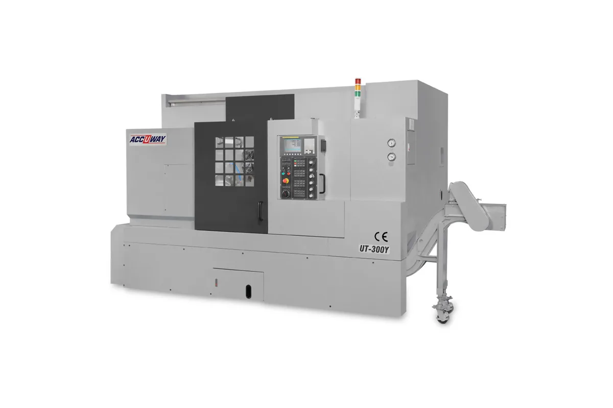 Accuway UT-300Y slant bed turning center