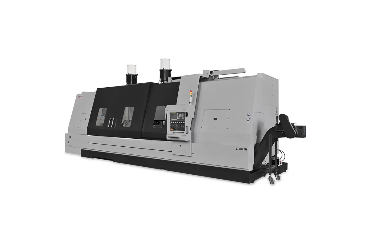 Accuway UT-400LX4Y slant bed turning center