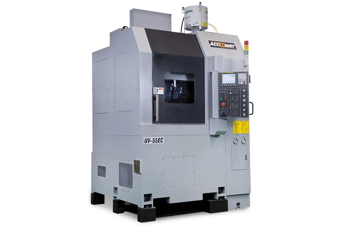 Accuway UV-55EC vertical turning center