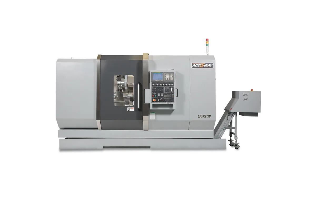 Accuway UZ-2000T2M multi-axis complex turning-milling center