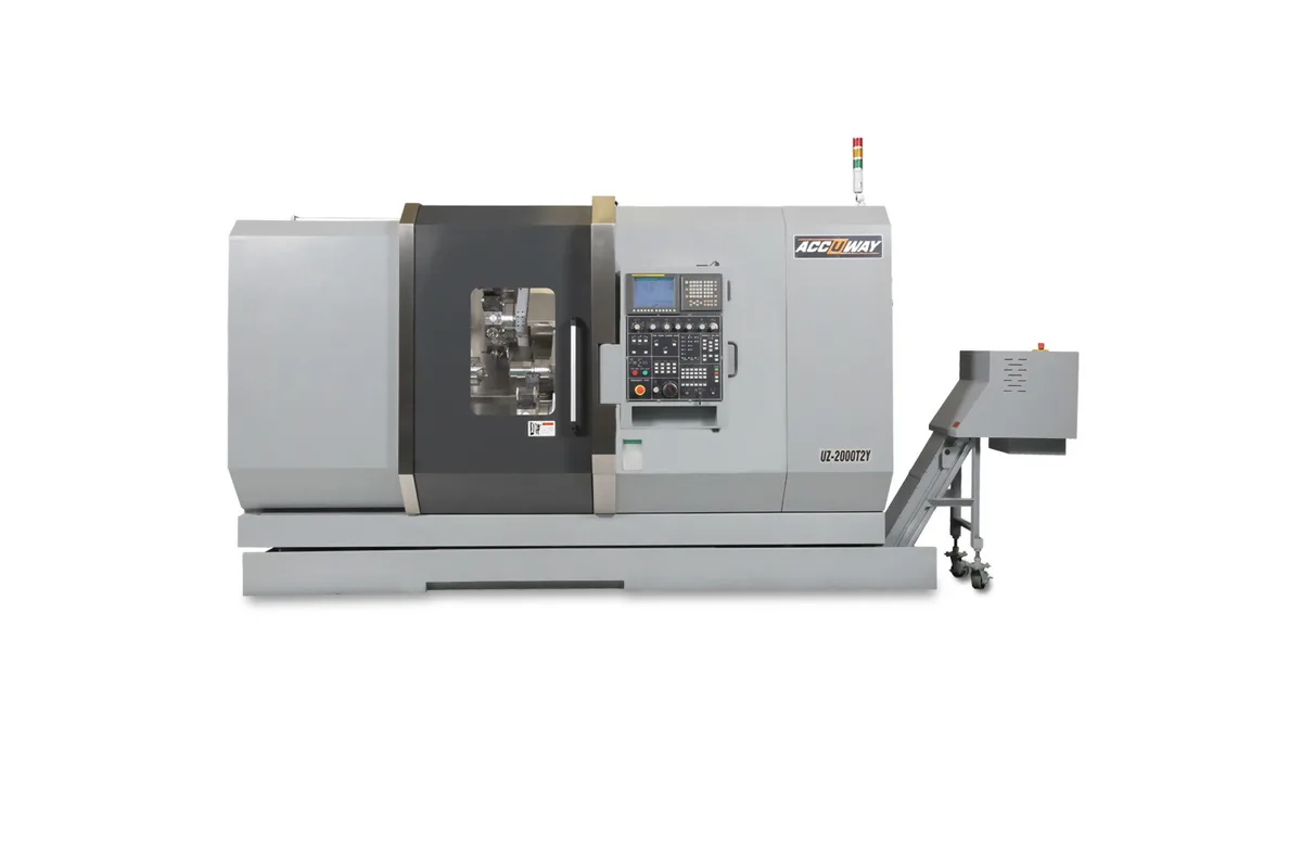 Accuway UZ-2000T2Y multi-axis complex turning-milling center