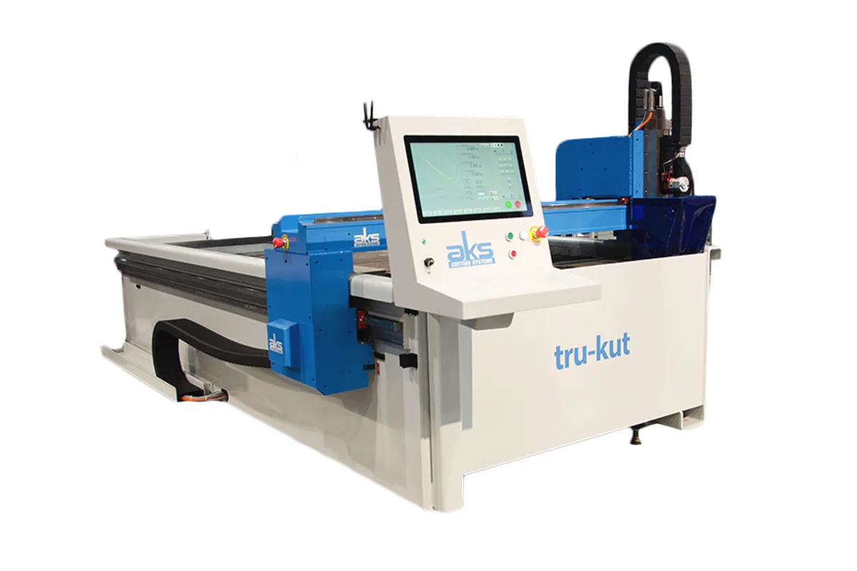 AKS Cutting Systems tru-kut CNC plasma cutting table