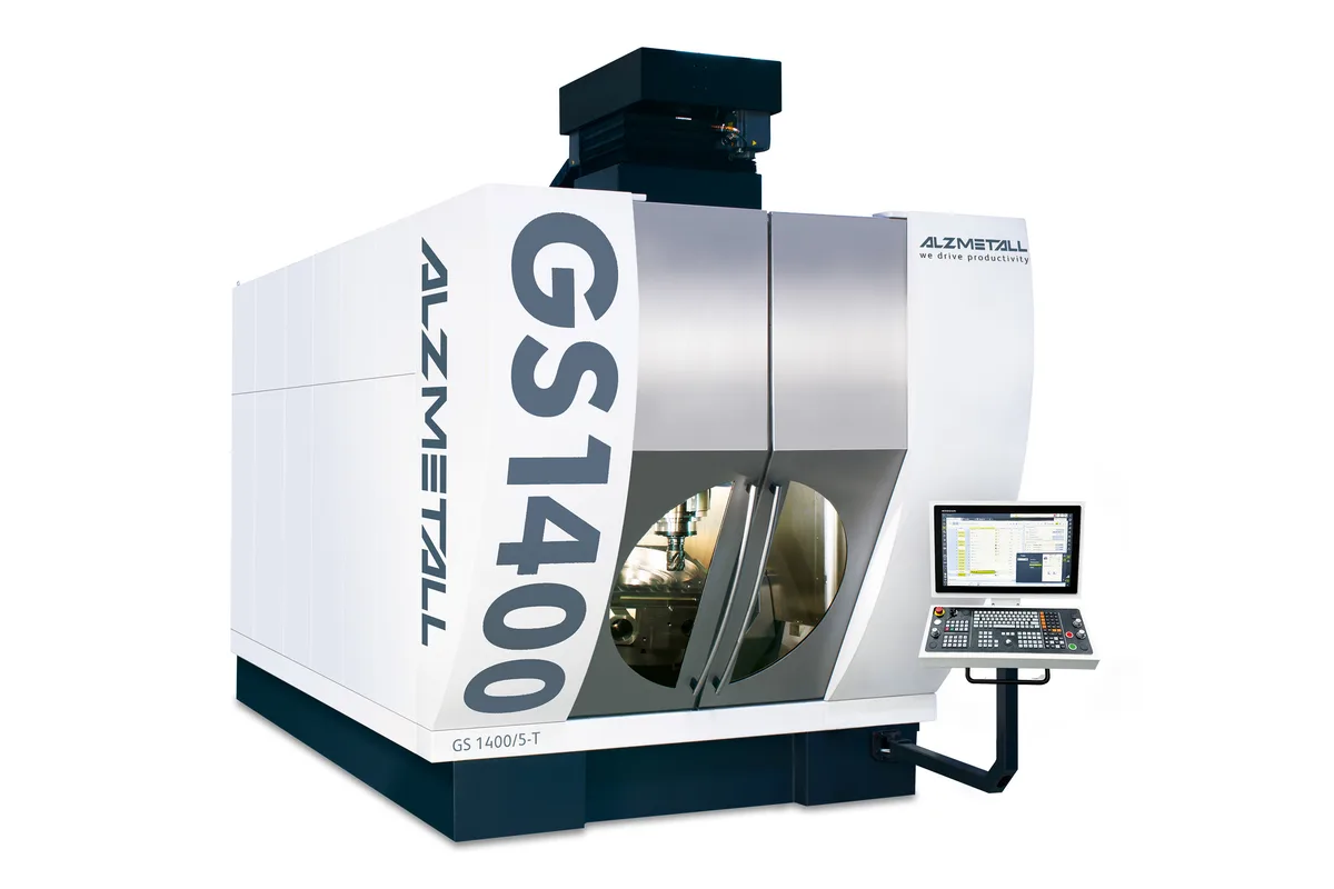 Alzmetall GS 1400/5-T 5-axis gantry machining centre