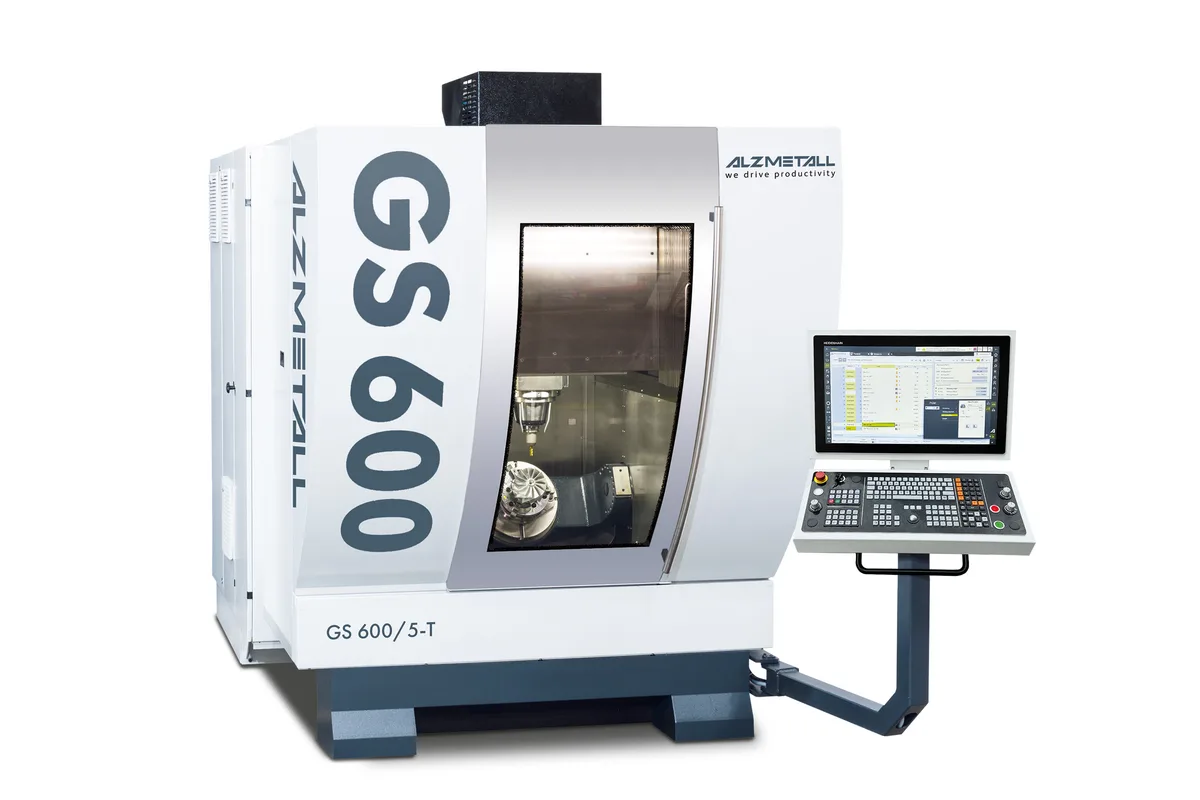 Alzmetall GS 600/5-T 5-axis gantry machining centre