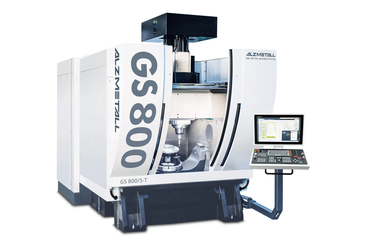 Alzmetall GS 800/5-T 5-axis gantry machining centre