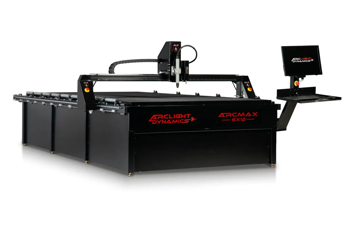 Arclight Dynamics Arc Max Ultra 6x12 CNC plasma table