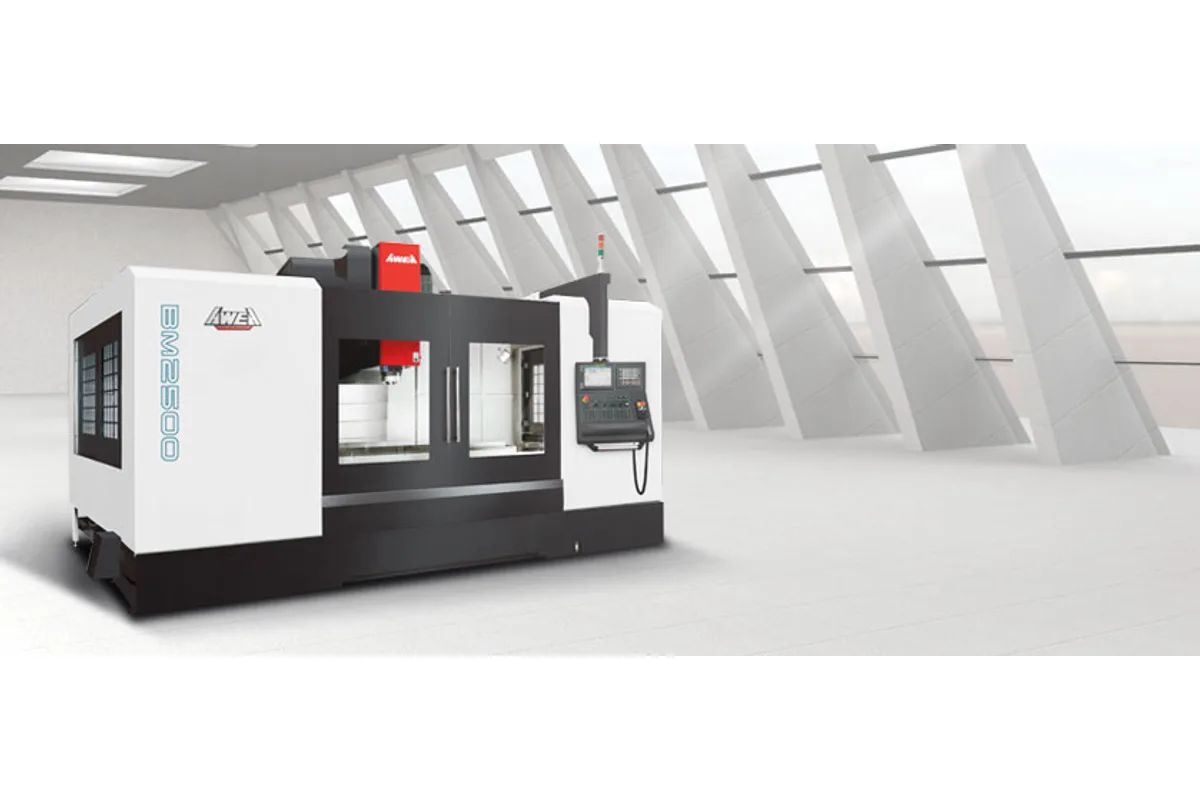 AWEA BM MAX series vertical machining center (BM-2500 MAX shown)