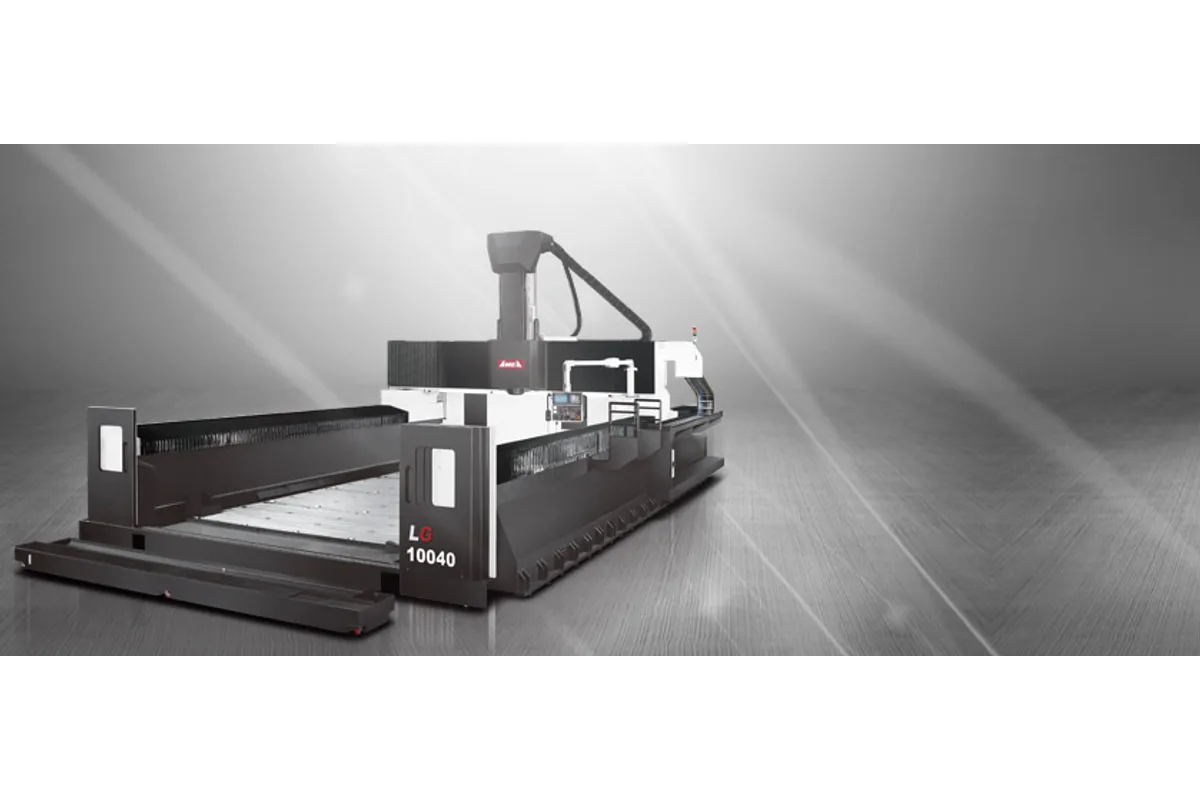 AWEA LG series gantry type machining center (LG-10040 shown)