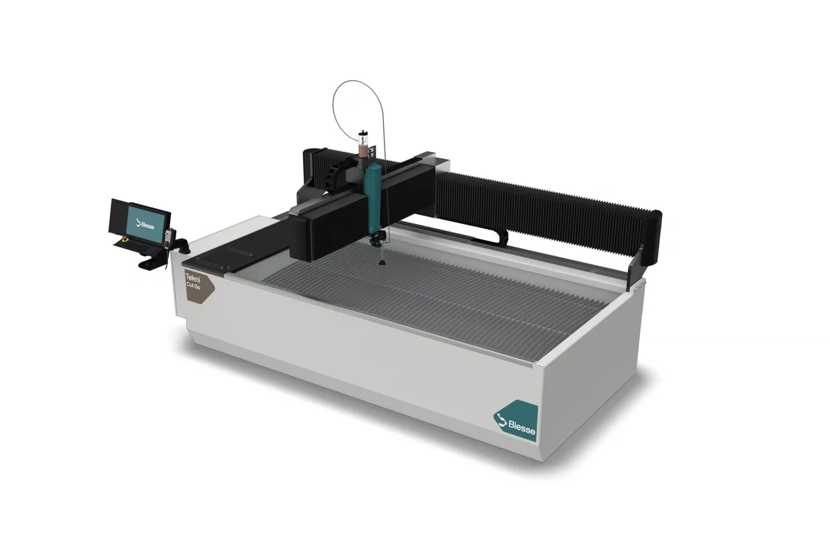 Biesse Tekni Cut Go J C compact waterjet