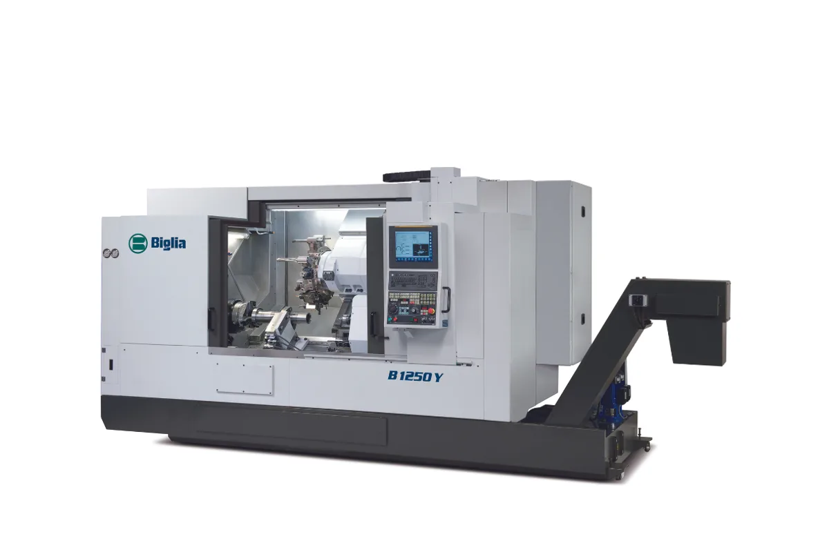 Biglia B1250 series CNC turning centre (B1250Y shown)