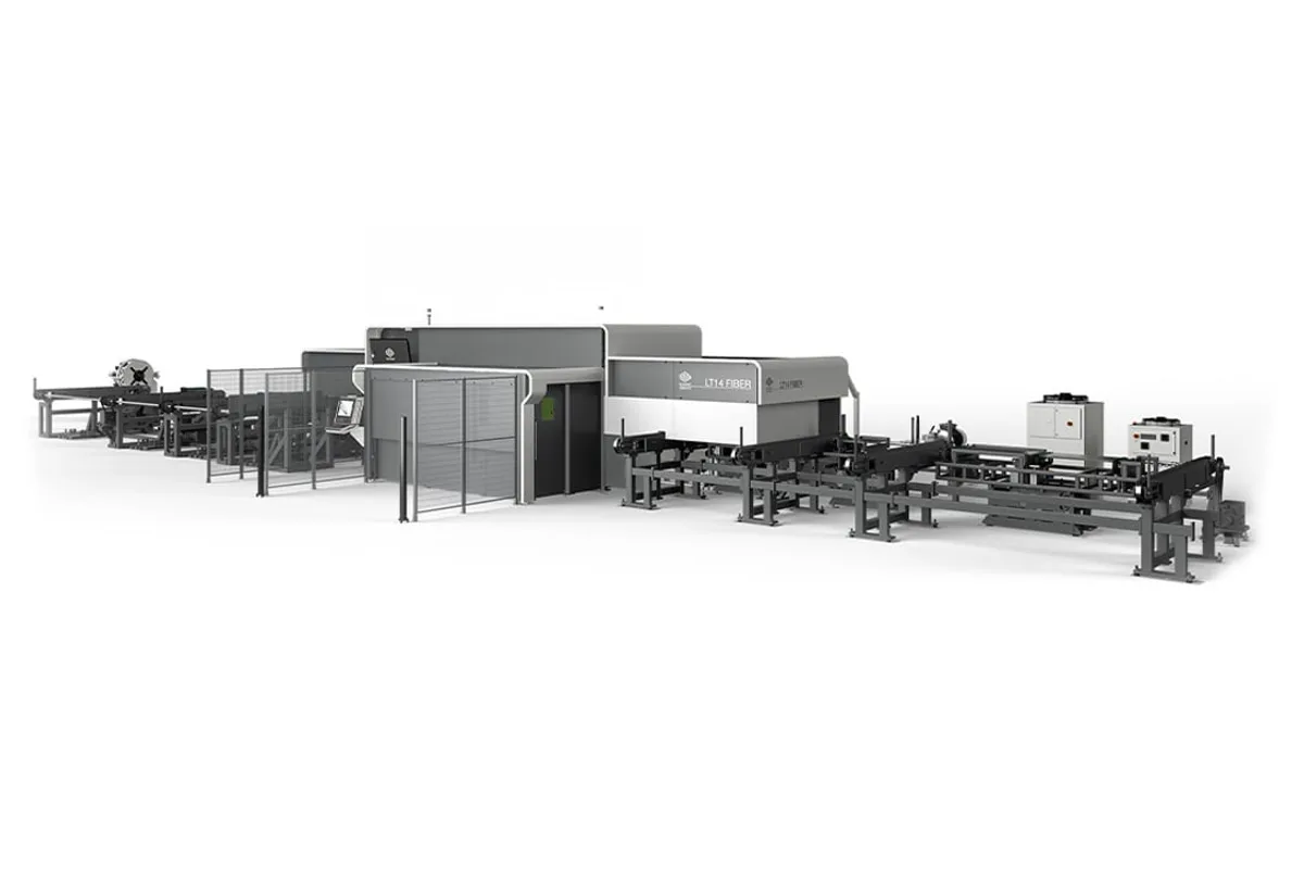 BLM Group LT14 FIBER tube laser for large profiles
