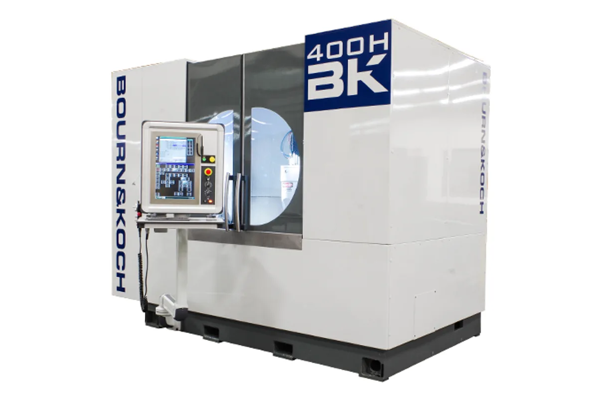 Bourn & Koch 400H horizontal CNC gear hobber