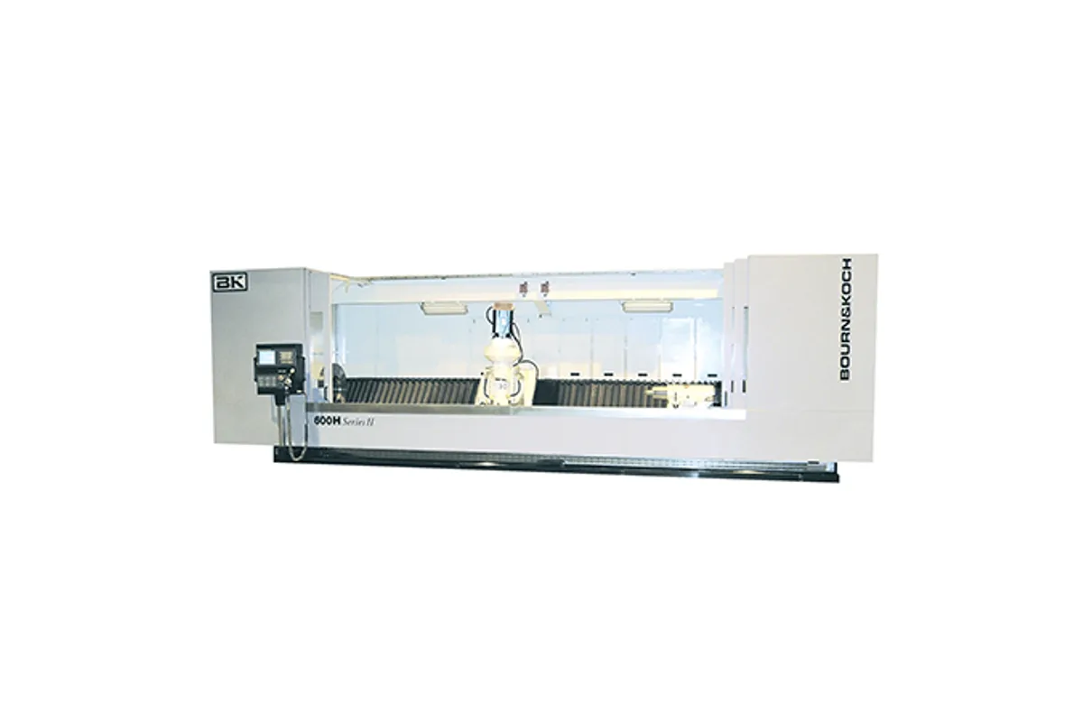 Bourn & Koch 600H horizontal CNC gear hobber