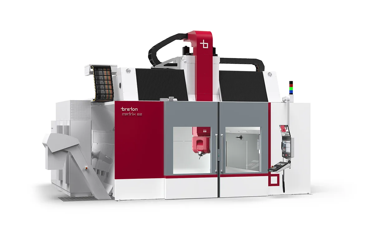 Breton Matrix E2 series 5-axis vertical gantry machining centre