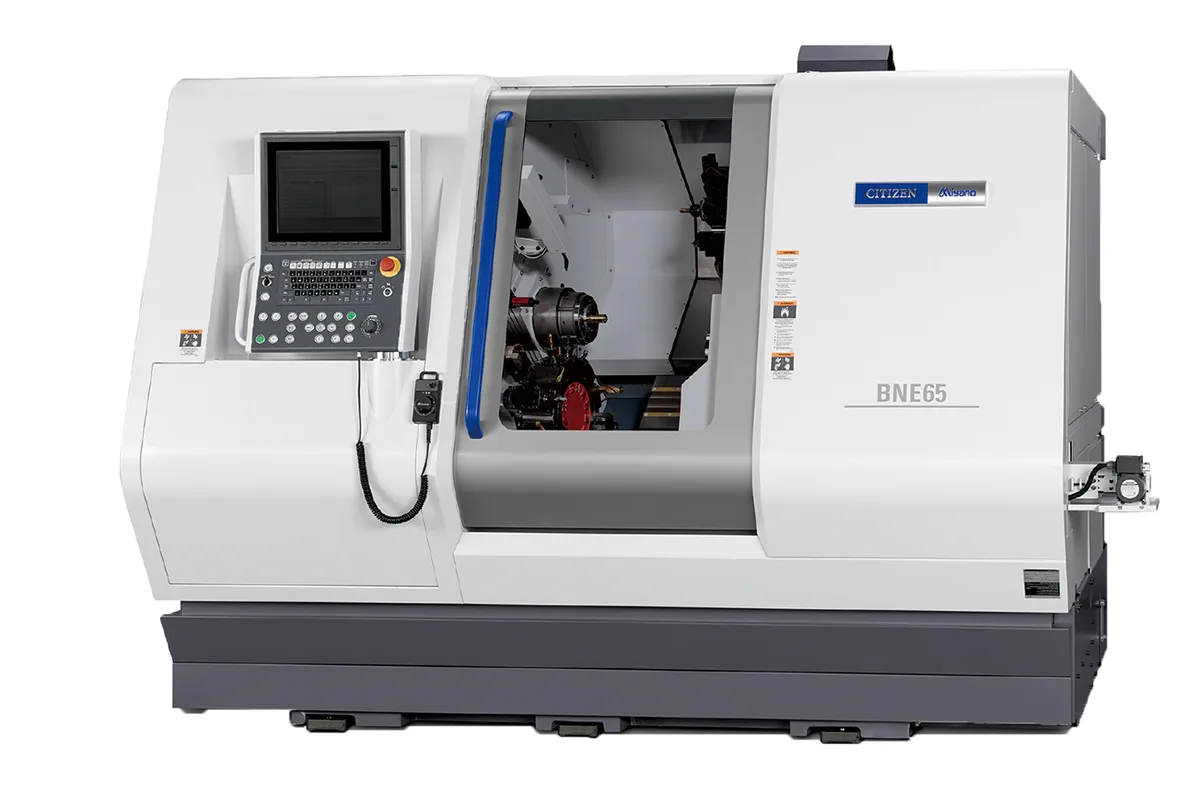Citizen Miyano BNE-65 fixed head lathe