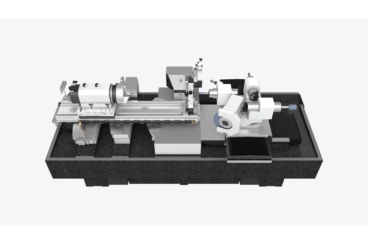 Danobat Overbeck ILD series universal grinding machine, shown without enclosure
