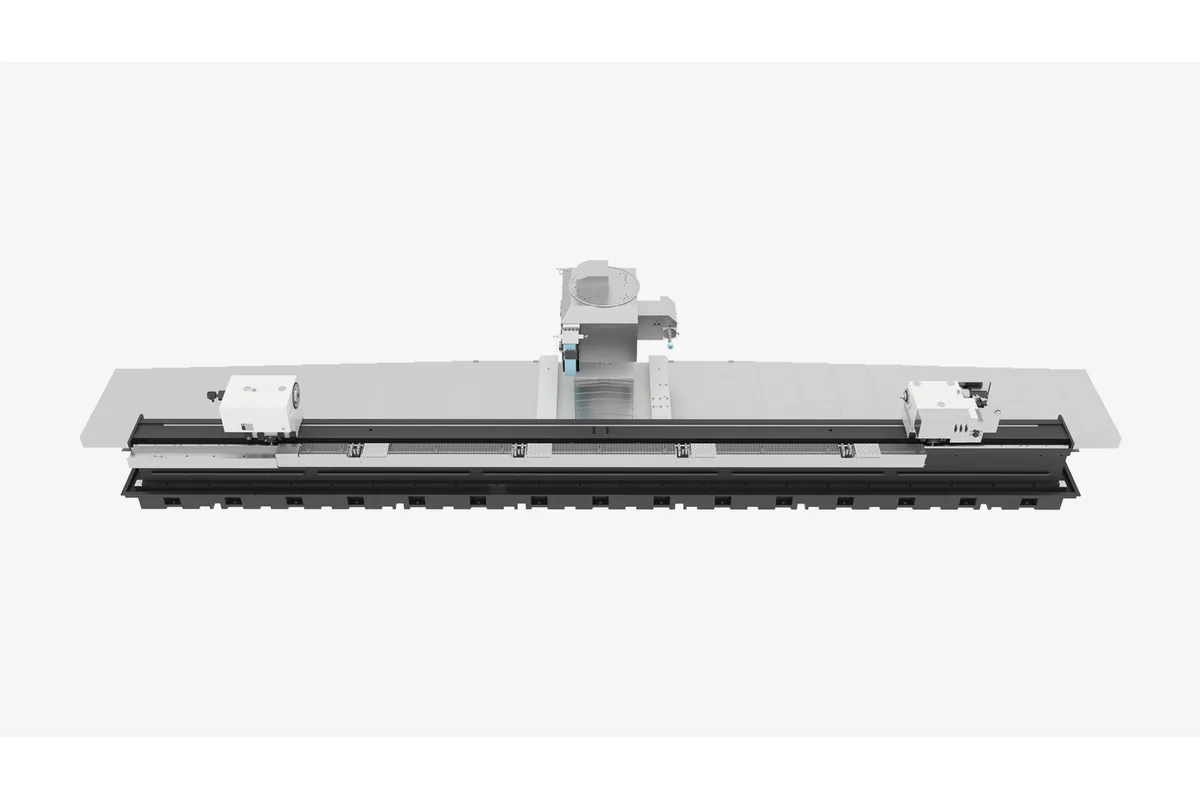 Danobat WT series cross-slide cylindrical grinding machine, shown without enclosure