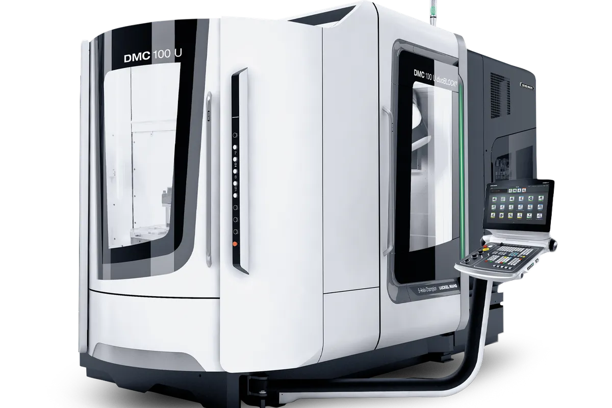 DMG Mori DMC 100 u FD duoBLOCK 5-Axis Machining Centers