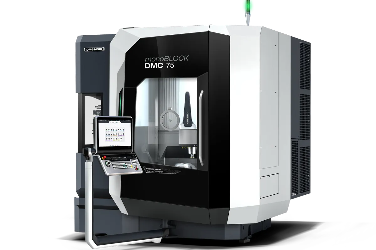 DMG Mori DMC 75 monoBLOCK 2nd Generation 5-Axis Machining Centers