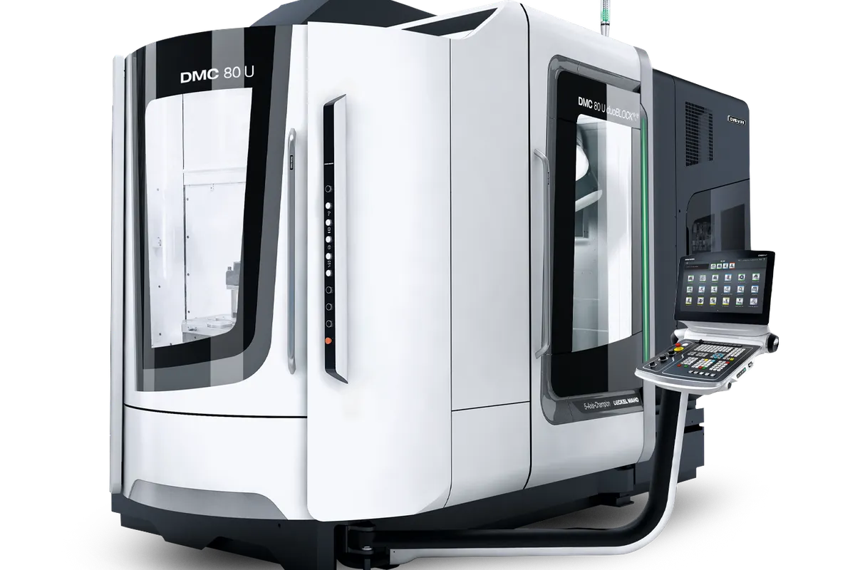 DMG Mori DMC 80 u FD duoBLOCK 5-Axis Machining Centers