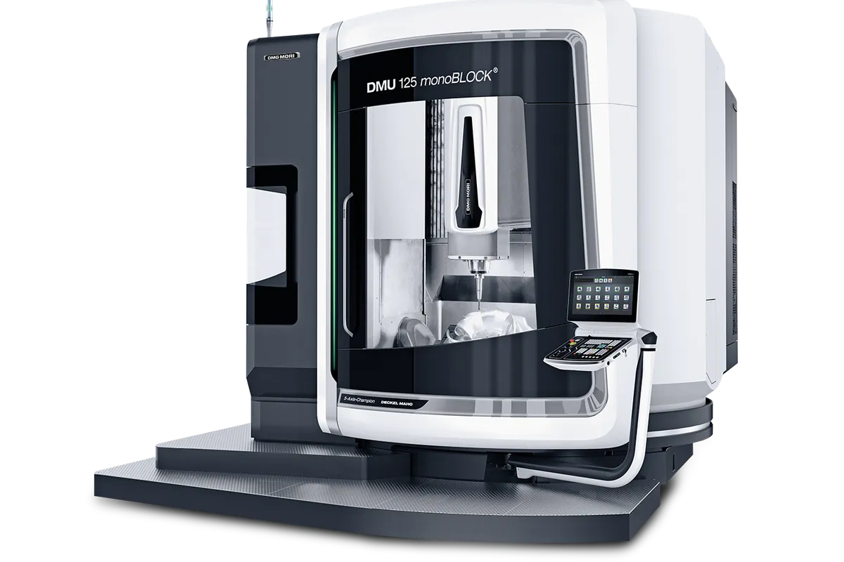 DMG Mori DMU 125 FD monoBLOCK 5-Axis Machining Centers