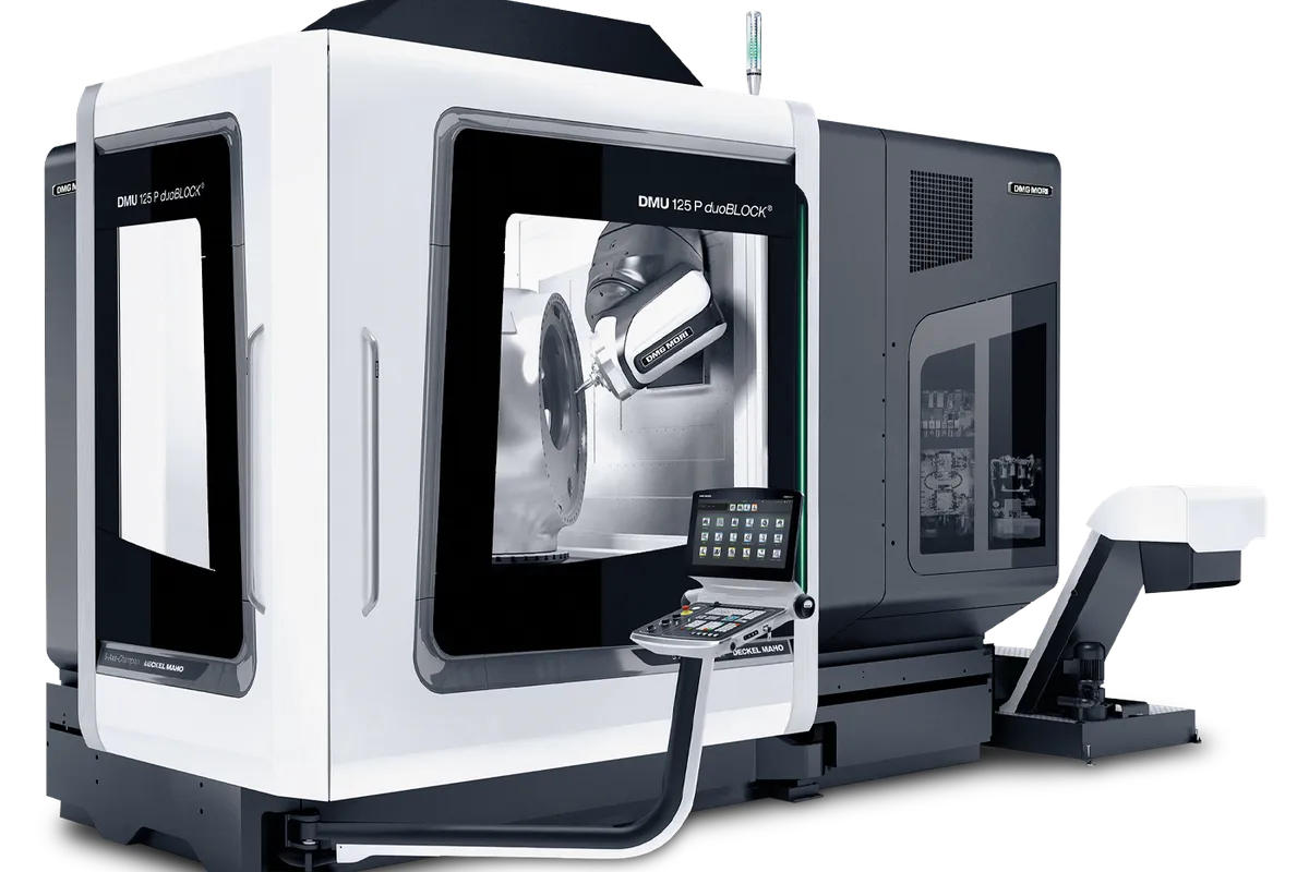 DMG Mori DMU 125 P duoBLOCK 5-Axis Machining Centers
