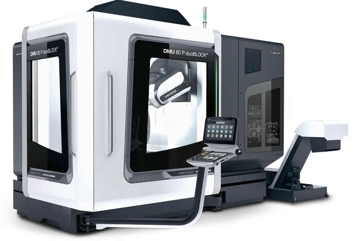 DMG Mori DMU 80 p FD duoBLOCK 5-Axis Machining Centers