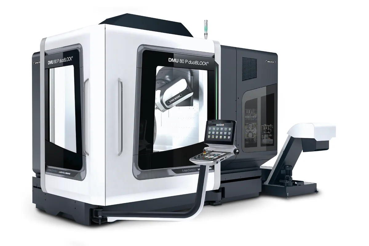 DMG Mori DMU 80P duoBLOCK CNC machine