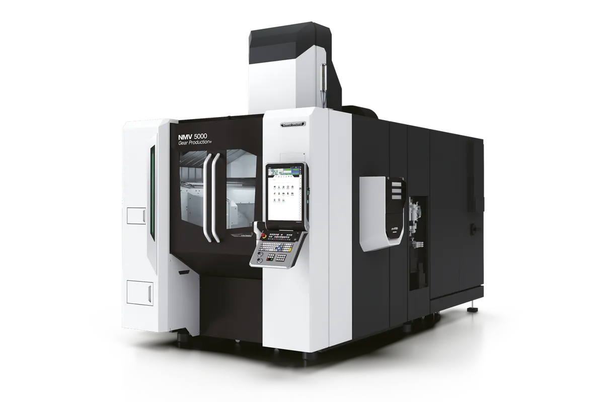 DMG Mori GEAR production by NMV 5000 DCG 5-Axis Machining Centers