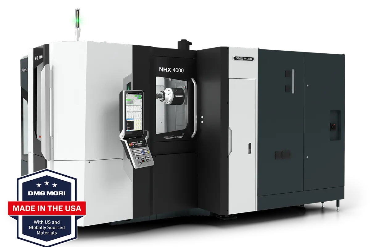 DMG Mori NHX 4000 4th Generation Horizontal Machining Centers
