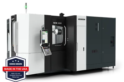 DMG Mori NHX 4000 4th Generation CNC machine