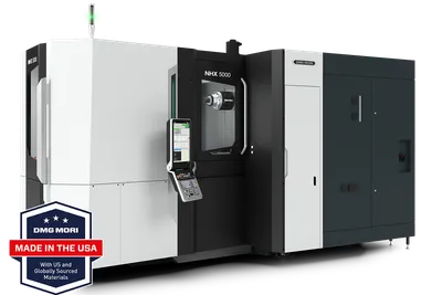 DMG Mori NHX 5000 4th Generation CNC machine