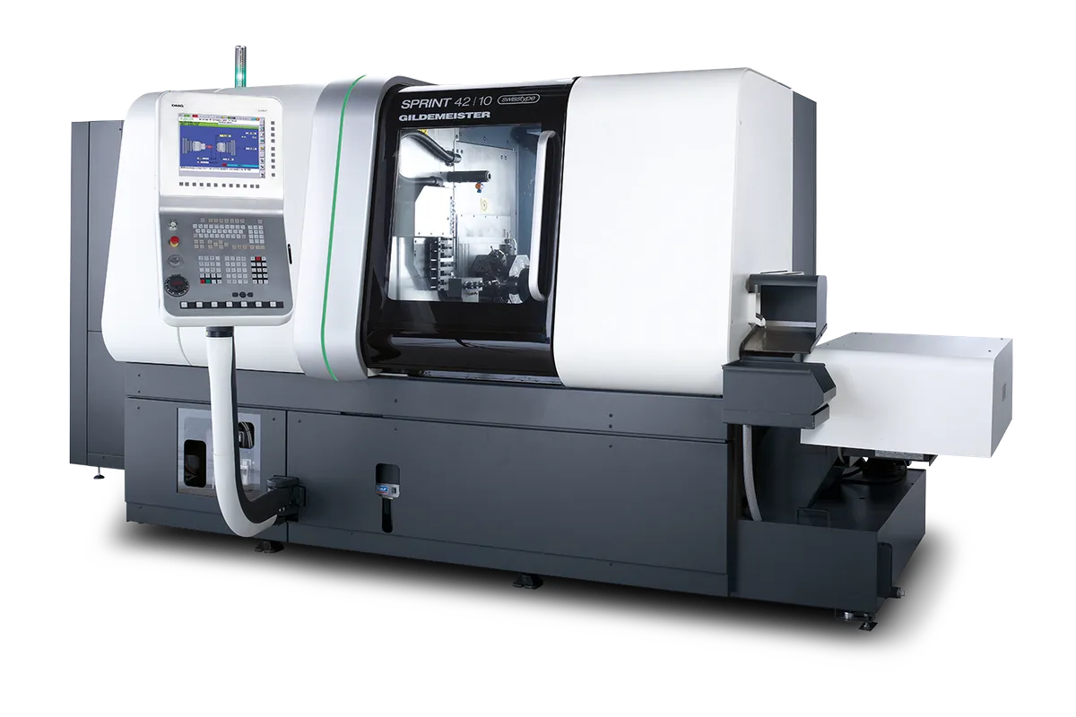 DMG Mori SPRINT 42|10 linear Swiss-Type Lathes