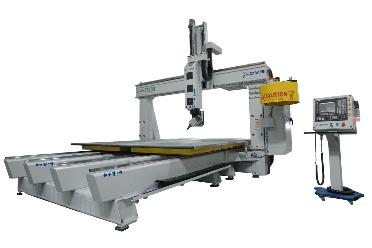 DMS Teton5 5-axis CNC machine