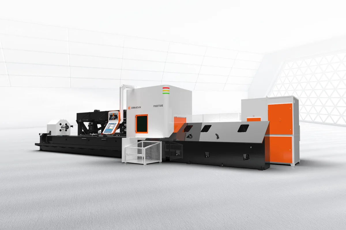Ermak Fibertube tube and profile laser cutting machine