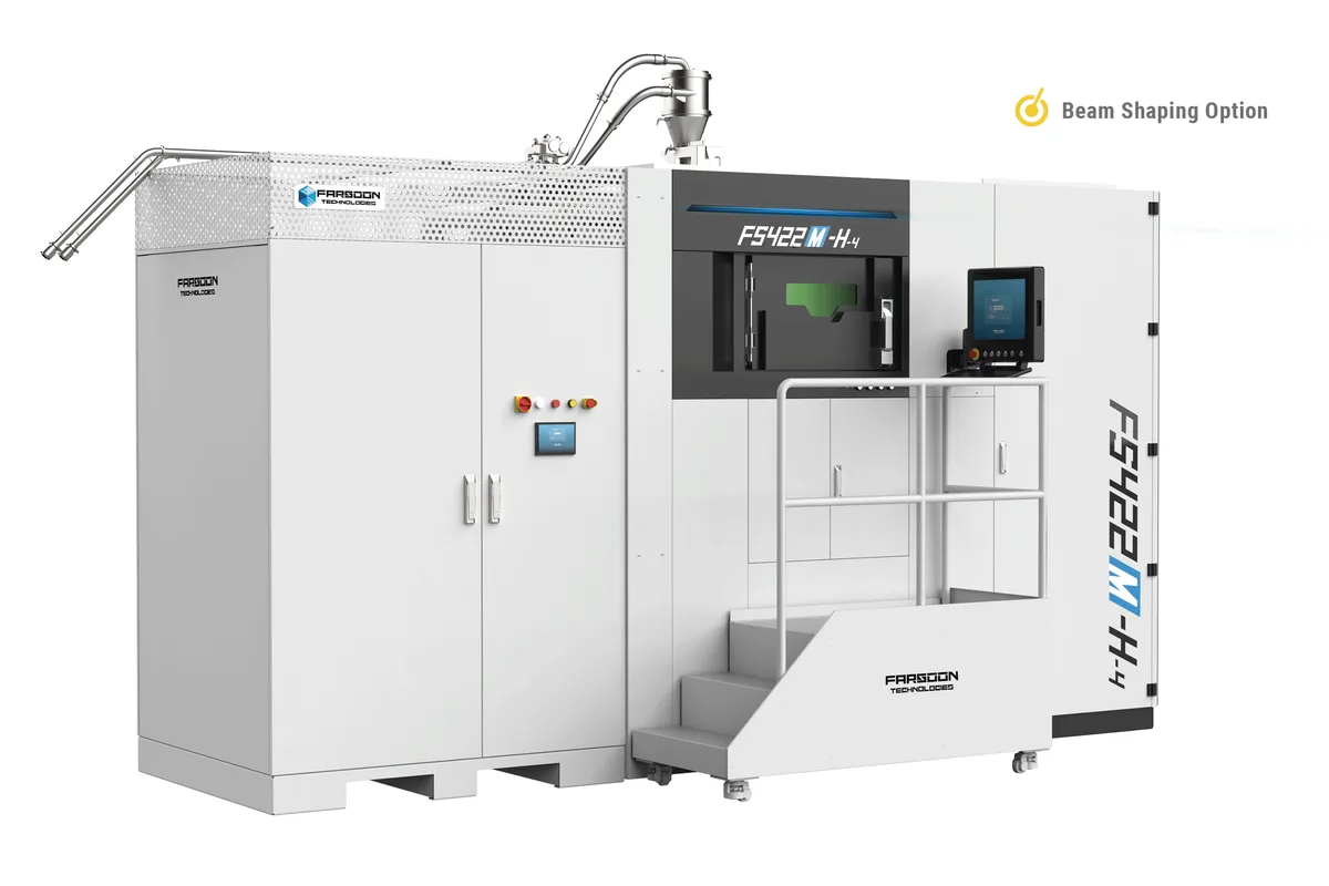 Farsoon FS422M-H-4 continuous metal additive manufacturing system