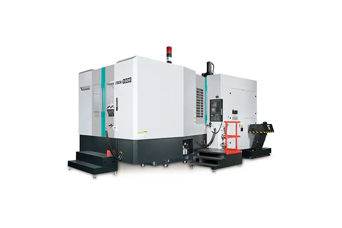 Feeler FMH-1000 CNC machine (maker's picture titled FMH-800/1000)