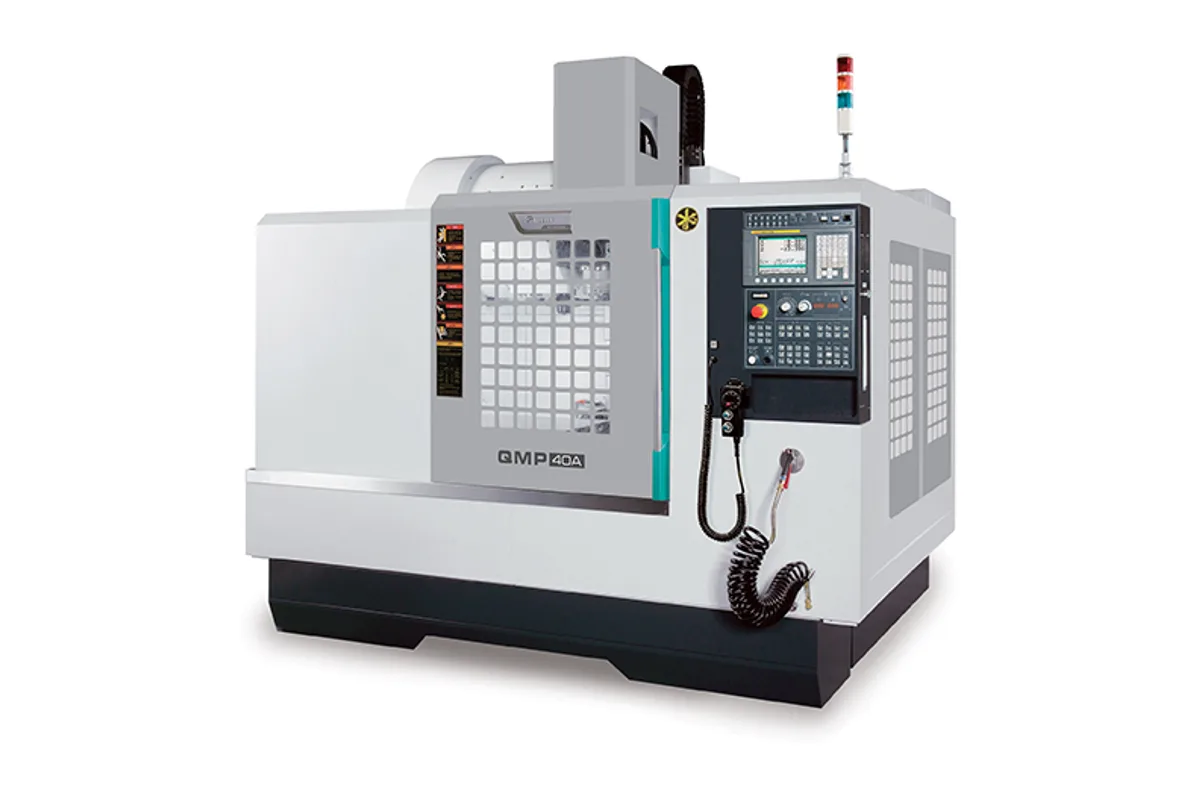 Feeler QMP-40 CNC machine (maker's picture titled QMP-32/40)