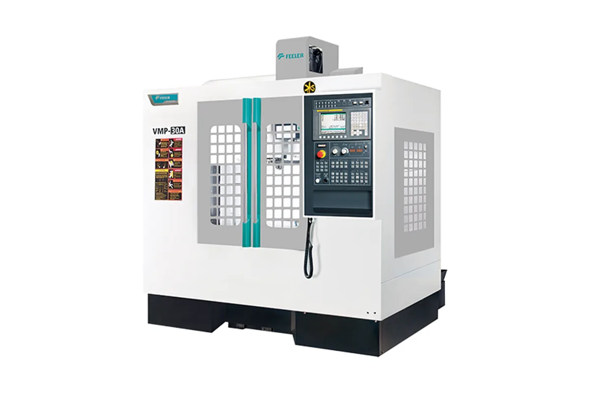 Feeler VMP-30 CNC machine (maker's picture titled VMP-30/32)