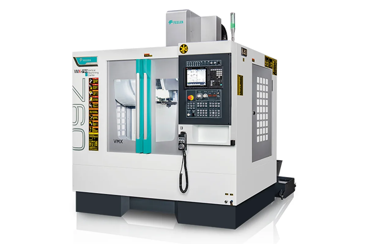 Feeler VMX-760 CNC machine (maker's picture titled VMX-580/760)