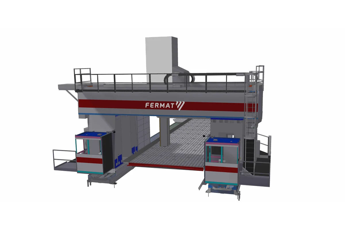 Fermat GANTRY HEAVY-DUTY gantry machine with boring headstock