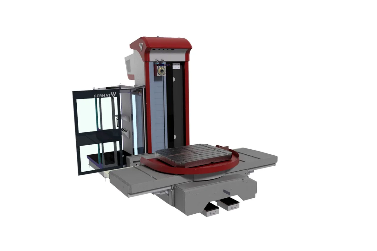 Fermat WFC 10/11 (L) series table-type horizontal boring mill