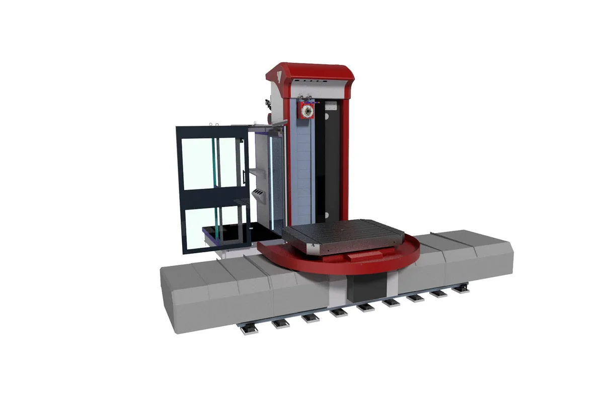 Fermat WFT 10/11 (L) series table-type horizontal boring mill